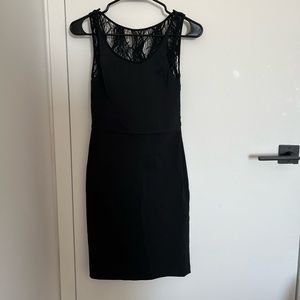 Opening ceremony black lace dress